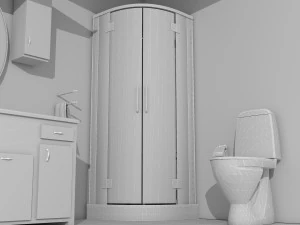 Bathroom 2 3D Model