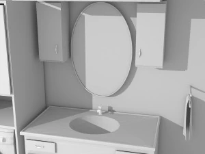 Bathroom 2 3D Model