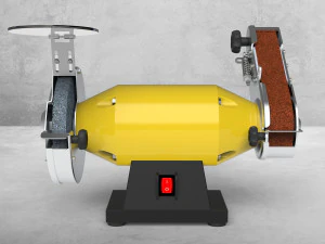 Bench Grinder 4K 3D Model