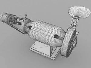 Bench Grinder 4K 3D Model