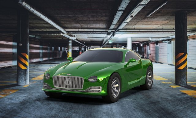 Bentley EXP 10 Speed 6 - 4K 3D Model .c4d .max .obj .3ds .fbx .stl .blend 