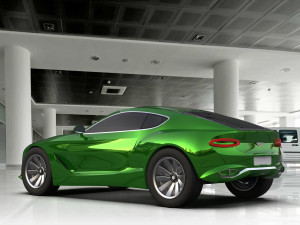 Bentley EXP 10 Speed 6 - 4K 3D Model
