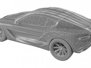 Bentley EXP 10 Speed 6 - 4K 3D Model