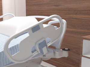 Hospital Room 9 - 4K 3D Model