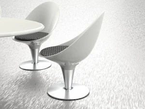 Modern Table Set 3D Model