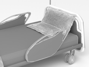Hospital Bed 4 - 4K Modèle 3D