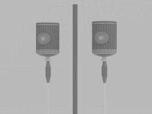 Hospital Bed 4 - 4K 3D Model