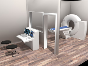 MRI Unit 4K Modelo 3D
