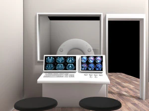 MRI Unit 4K 3D Model