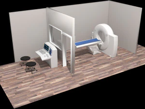 MRI Unit 4K 3D Model