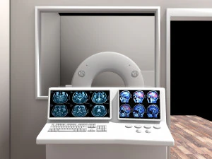 MRI Unit 4K 3D Model