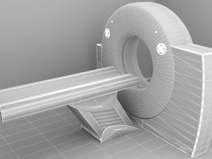 MRI Unit 4K 3D Model