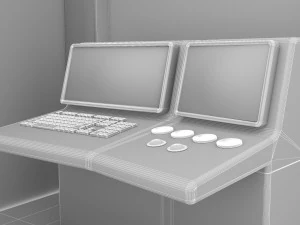 MRI Unit 4K 3D Model