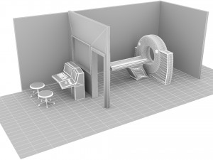 MRI Unit 4K 3D-Modell
