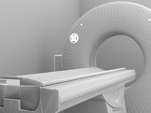 MRI Unit 4K 3D-Modell