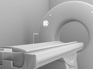 MRI Unit 4K 3D Model