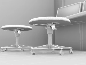MRI Unit 4K 3D Model