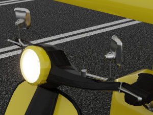 Motorickshaw 4K Modelo 3D