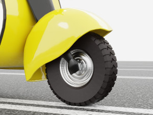 Motorickshaw 4K Modelo 3D