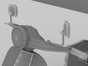 Motorickshaw 4K Modelo 3D