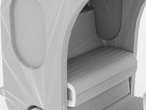 Motorickshaw 4K 3D Model