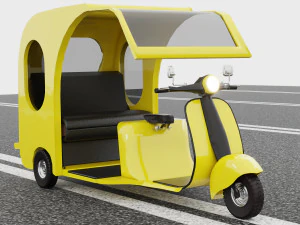 Мотоцикл 4K 3D Модель