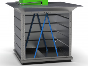 Underground Waste Container Modello 3D