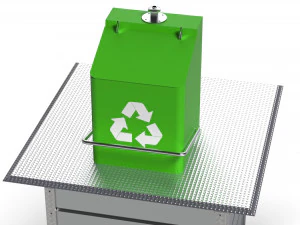 Underground Waste Container 3D Model