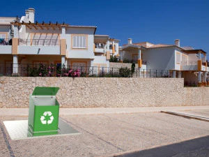 Underground Waste Container 3D Model
