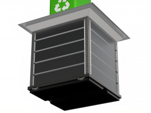 Underground Waste Container Modello 3D