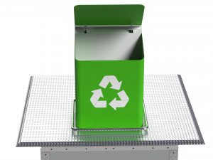 Underground Waste Container Modello 3D