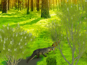 Alligator Attack 4K 3D Model