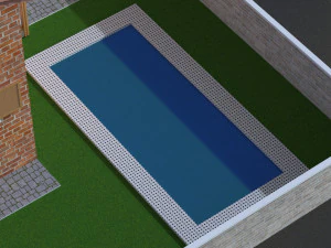 Villa and Wheelchair Elevator 3D Model