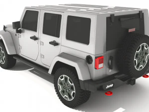 Jeep Commander 3D Model