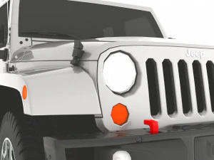 Jeep Commander 3D Model