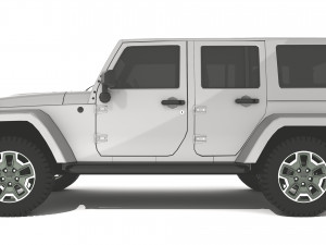 Jeep Commander 4K 3D Model