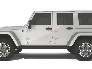 Jeep Commander 3D Model
