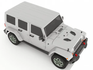 Jeep Commander 3D Model
