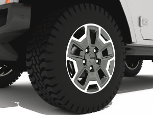 Jeep Commander 4K 3D Model