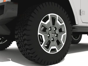 Jeep Commander 3D Model