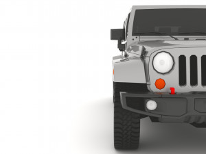Jeep Commander 4K 3D Model