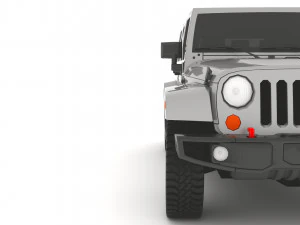Jeep Commander 3D Model