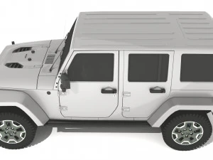 Jeep Commander 3D Model