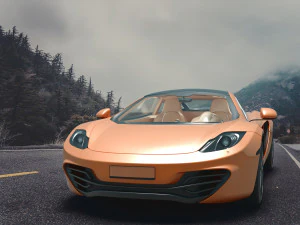 McLaren MP412C - 4K Model 3D
