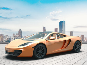 McLaren MP412C - 4K 3Dモデル