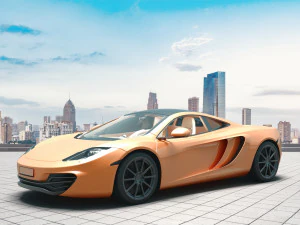 McLaren MP412C - 4K Model 3D