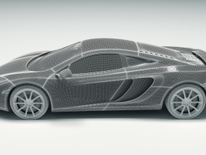McLaren MP412C - 4K 3D-Modell