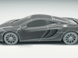 McLaren MP412C - 4K Model 3D
