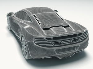 McLaren MP412C - 4K 3D-Modell