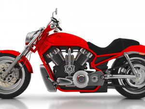 Chopper Biker 3 - 4K 3D Model
